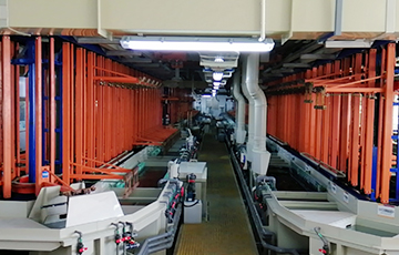 Zn壓鑄件材料全自動(dòng)掛鍍線(xiàn)